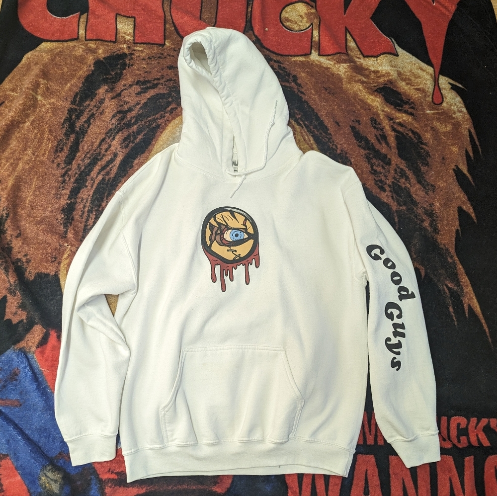 White Chucky hoodie